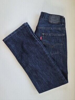 Levi's 511 Slim Denim Men's Jeans with Tan Stitching, 28" X 28"